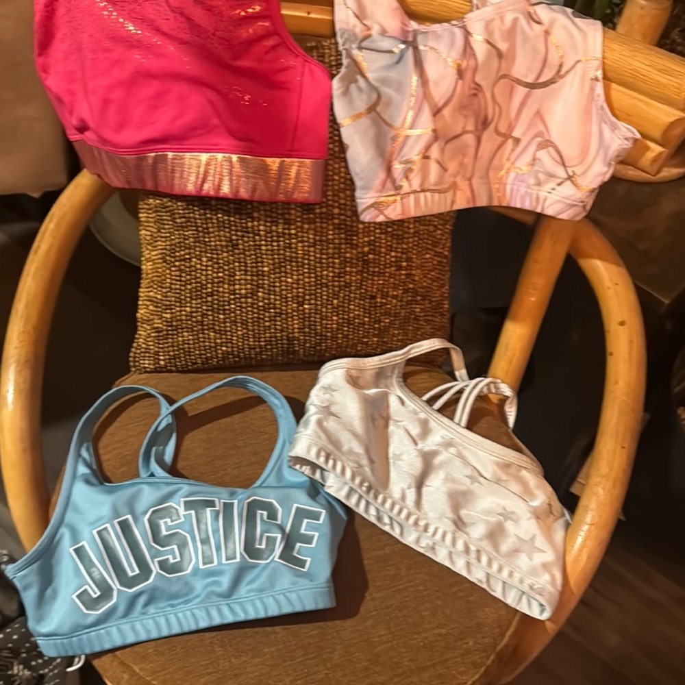 Justice Girls Sports Bra Set